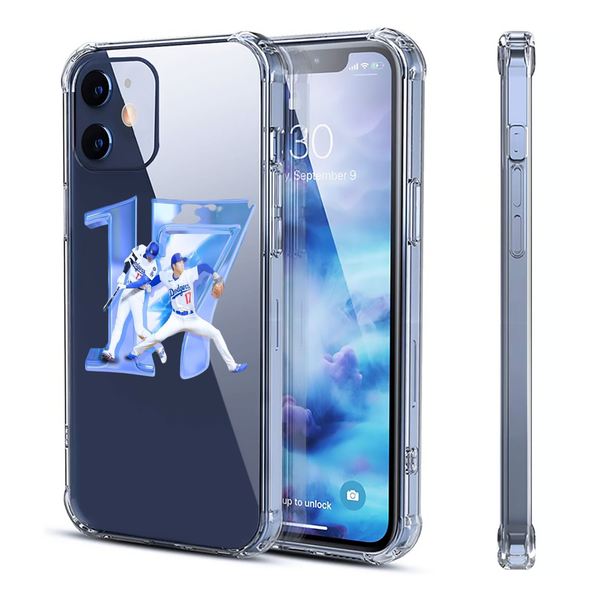  Clear IPhone 12 Case – Soft TPU With UV Print – Enhanced Drop Protection, Precise Fit, Anti-Fingerprint, Customizable Design, Scratch-Resistant, Yellow-Resistant